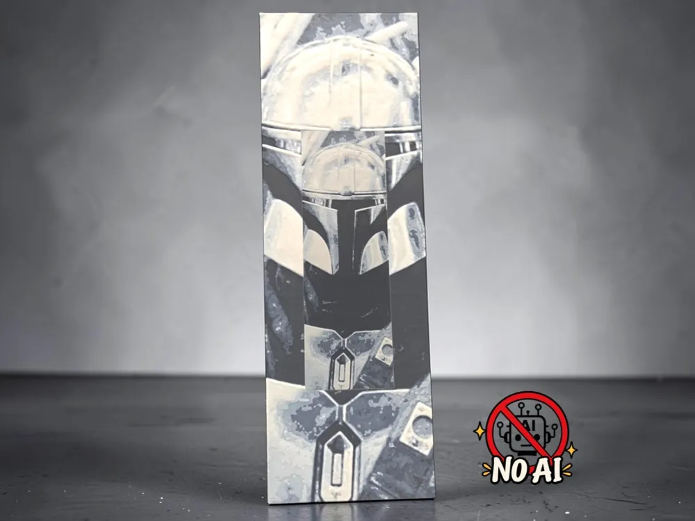 Mandalorian Hueforge Bookmark Mandalorian Hueforge Bookmark