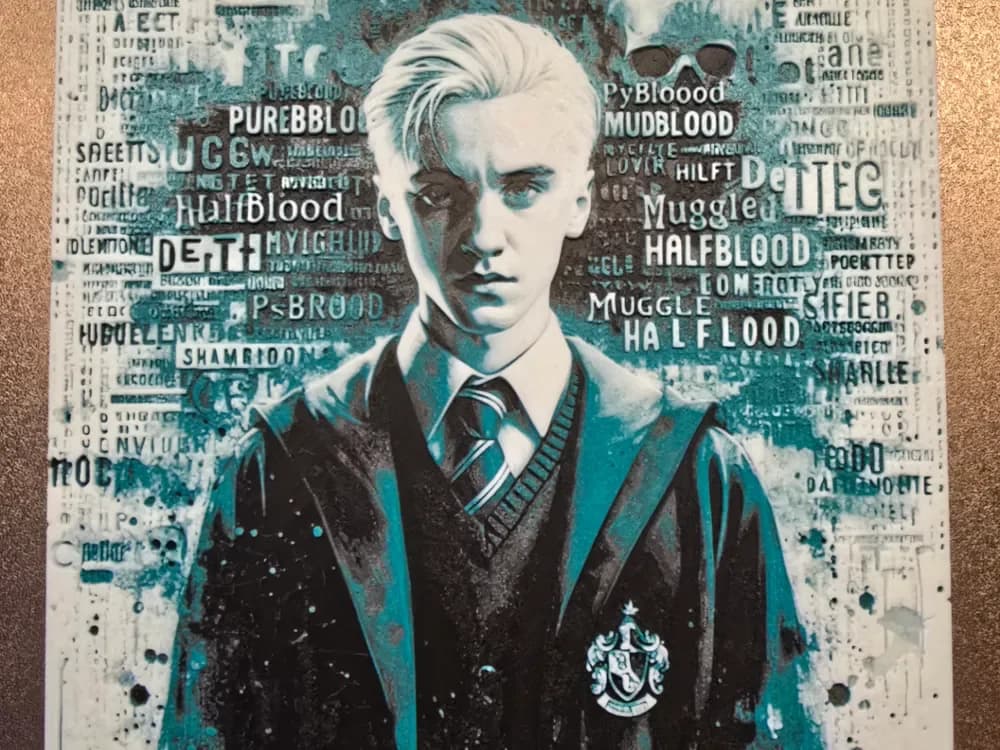 Harry Potter - Drago Malfoy Hueforge by 3D-Mentiel HueForge model: Harry Potter - Drago Malfoy Hueforge by 3D-Mentiel