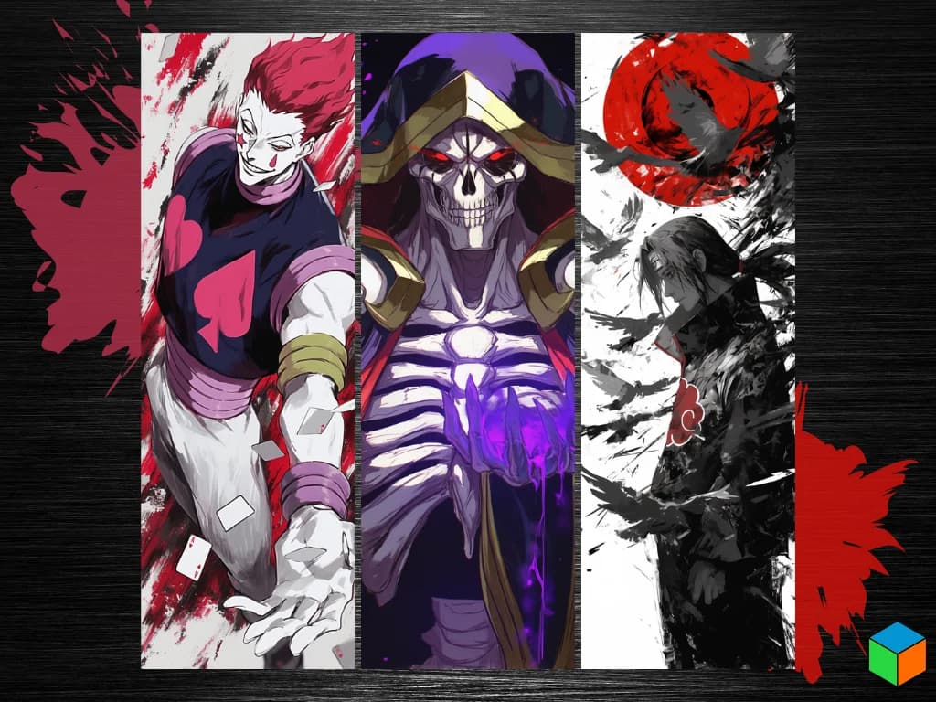 HueForge model: Hisoka - Hunter x Hunter Bookmark by 3D Prints By Vic