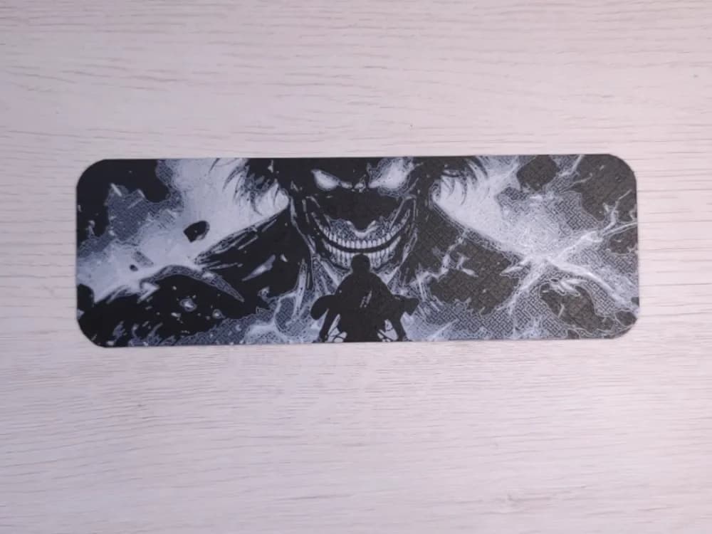 Attack On Titan 1 Bookmark by Atrus Design HueForge model: Attack On Titan 1 Bookmark by Atrus Design