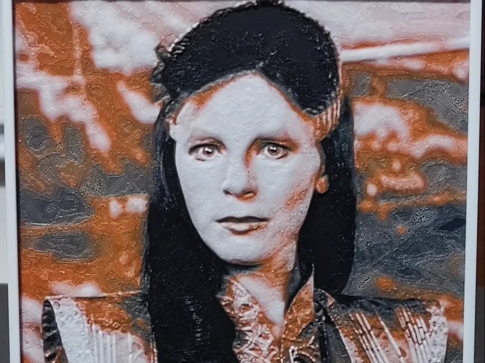 HueForge model: Delenn - Babylon 5 HueForge 4 Color by BoDad