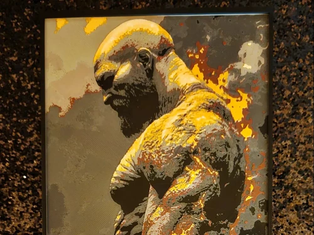 Kratos on fire Kratos on fire