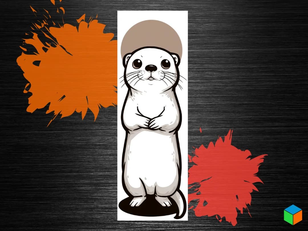 馃Ζ De Otter by 3D Prints By Vic HueForge model: 馃Ζ De Otter by 3D Prints By Vic