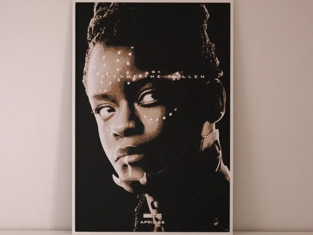 Marvel Avengers Endgame Shuri Hueforge by RIVY3Dprint HueForge model: Marvel Avengers Endgame Shuri Hueforge by RIVY3Dprint
