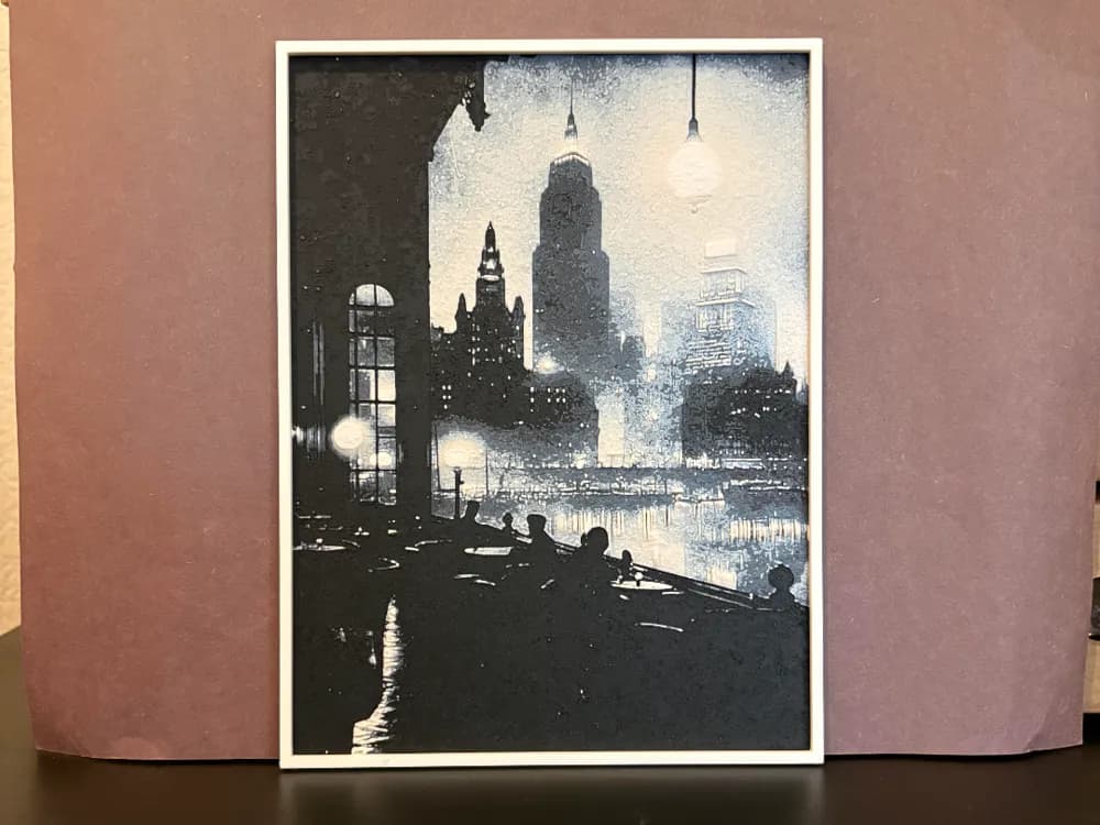 City Noir Hueforge by Estiv HueForge model: City Noir Hueforge by Estiv