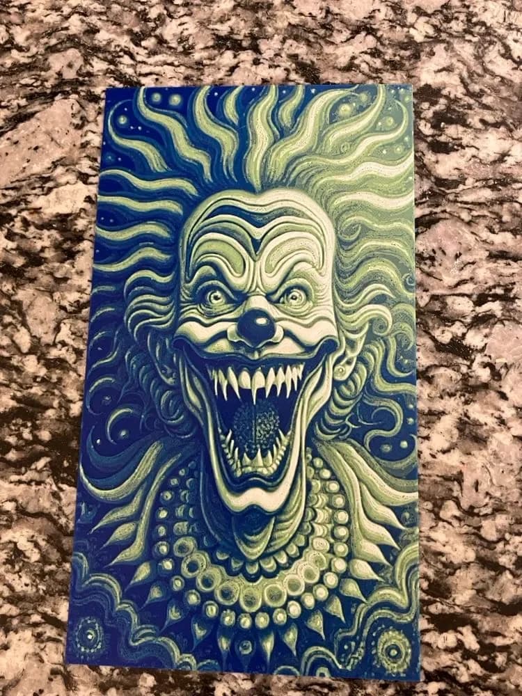 crazy face (HueForge Print) by Houston713Texan HueForge model: crazy face (HueForge Print) by Houston713Texan