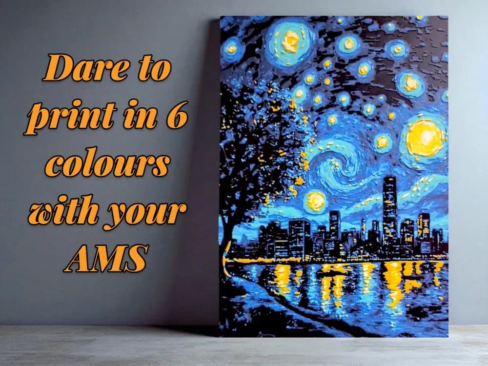 Hueforge - Starry night in NY Van Gogh Hueforge - Starry night in NY Van Gogh