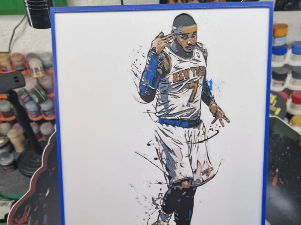 Anthony Carmelo - Knicks Hueforge by Dakiren HueForge model: Anthony Carmelo - Knicks Hueforge by Dakiren