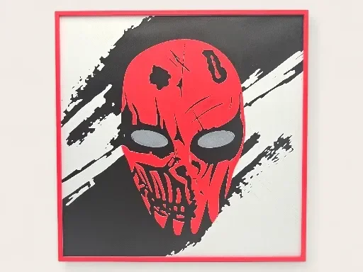 Devil's Night Red Mask 200 x 200 Hueforge Devil's Night Red Mask 200 x 200 Hueforge