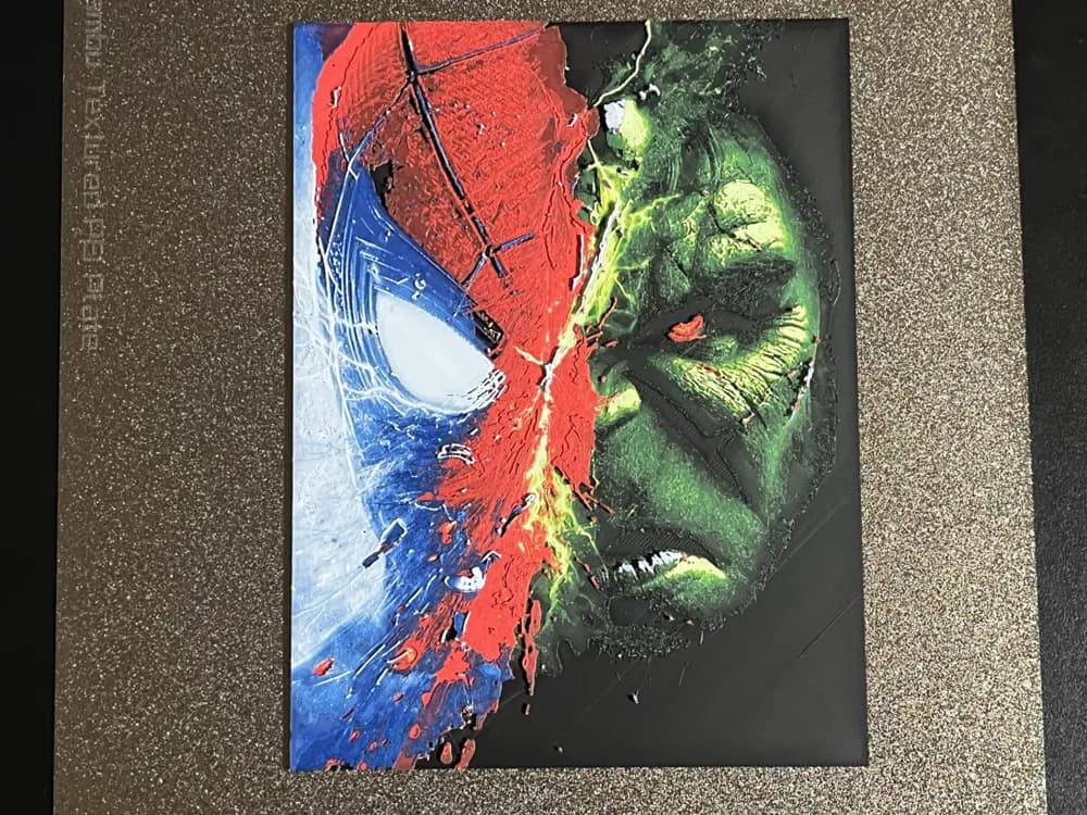 Spiderman vs Hulk Marvel Hueforge Spiderman vs Hulk Marvel Hueforge