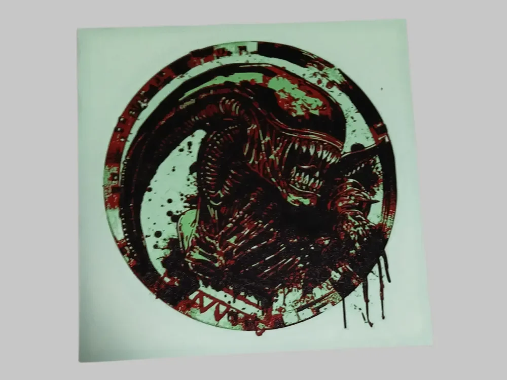 Alien Xenomorph Hueforge by 3DNesy HueForge model: Alien Xenomorph Hueforge by 3DNesy