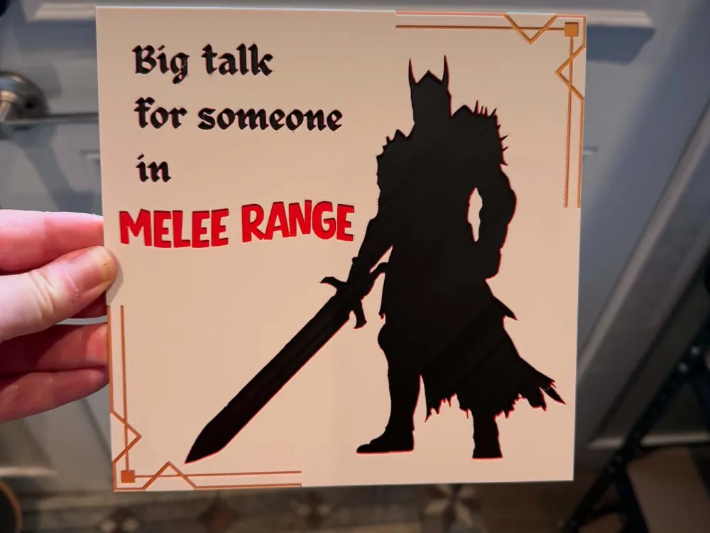 Melee Range - Big Talk D&D Hueforge Melee Range - Big Talk D&D Hueforge