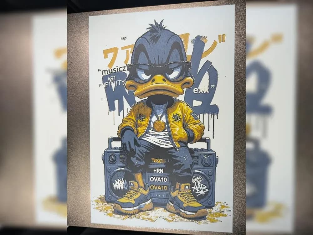 Duffy Duck Hueforge by LuisArnauth HueForge model: Duffy Duck Hueforge by LuisArnauth