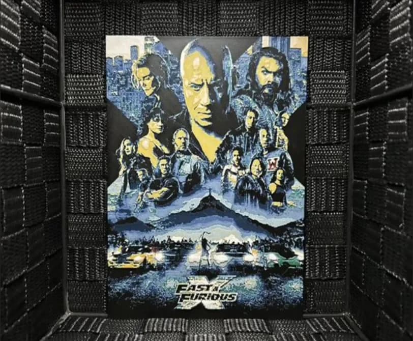 HueForge model: Hueforge Movie Poster - Fast X - by JoDau