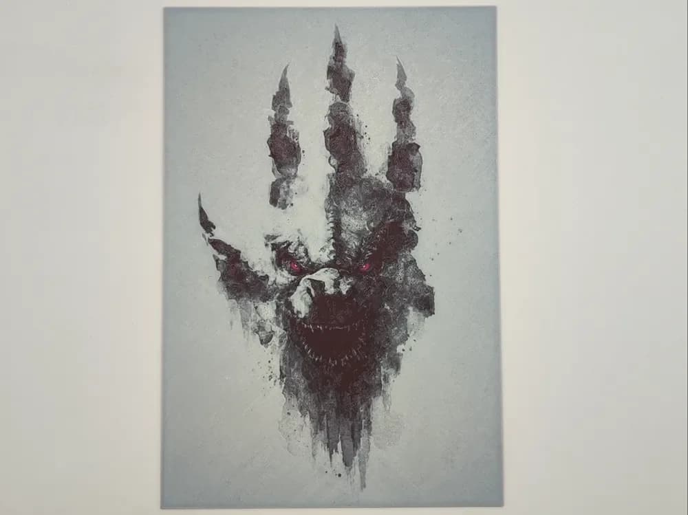 Godzilla - hueforge by Altf4-Formation HueForge model: Godzilla - hueforge by Altf4-Formation