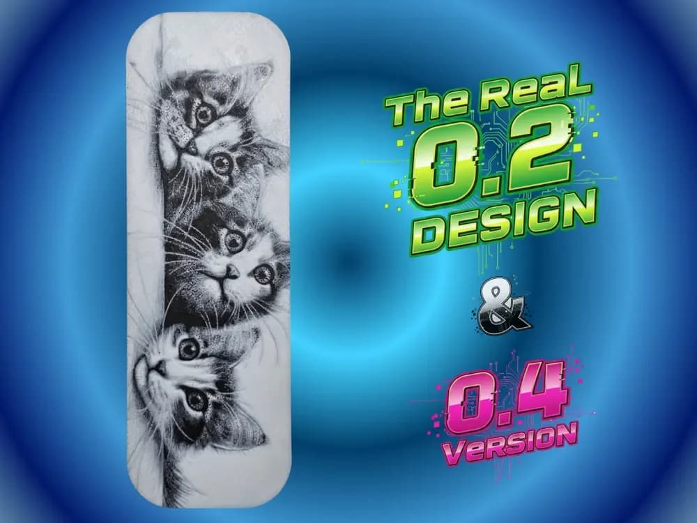 Kittens Bookmark by Atrus Design HueForge model: Kittens Bookmark by Atrus Design