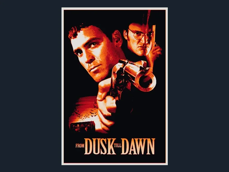 From Dusk Till Dawn (Movie Poster - HueForge) by HugheCraft HueForge model: From Dusk Till Dawn (Movie Poster - HueForge) by HugheCraft