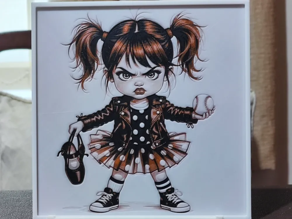 I Don't Want To Do Ballet! - HueForge 3 Color