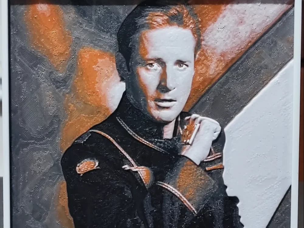 HueForge model: John Sheridan - Babylon 5 HueForge 4 Color by BoDad