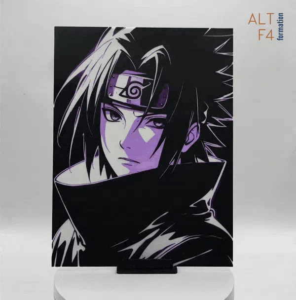 Sasuke backlight effect Sasuke backlight effect