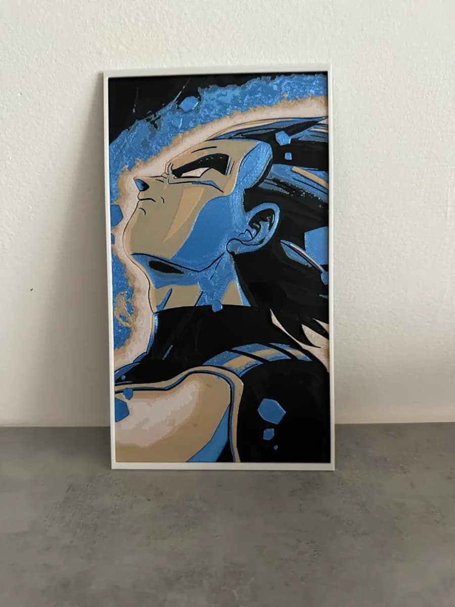 The prince Vegeta hueforge final The prince Vegeta hueforge final