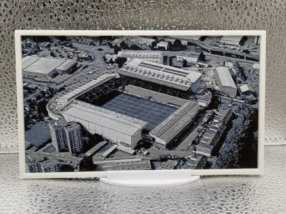 Bristol Bears - Ashton Gate Stadium hueforge by Borishotch Industries HueForge model: Bristol Bears - Ashton Gate Stadium hueforge by Borishotch Industries