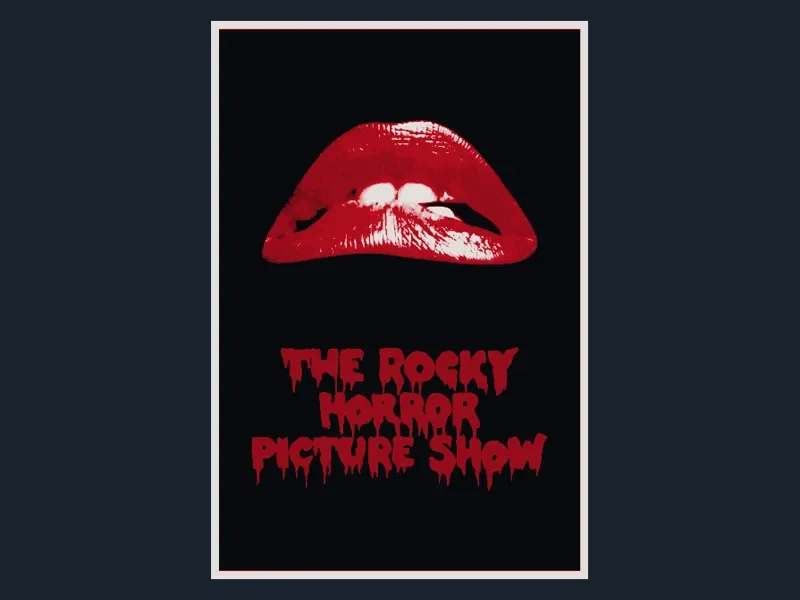 The Rocky Horror Picture Show (Movie Poster) by HugheCraft HueForge model: The Rocky Horror Picture Show (Movie Poster) by HugheCraft