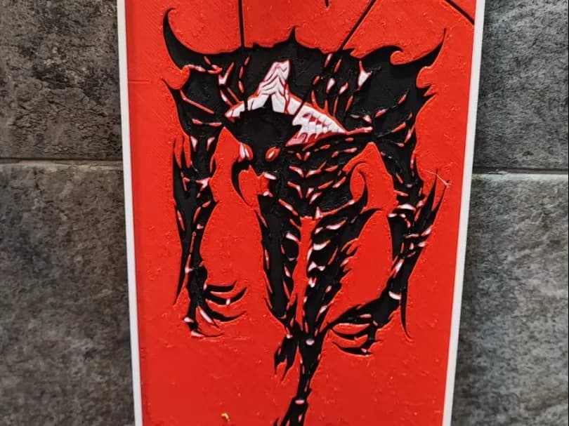 Savage beru by Garuda3D HueForge model: Savage beru by Garuda3D