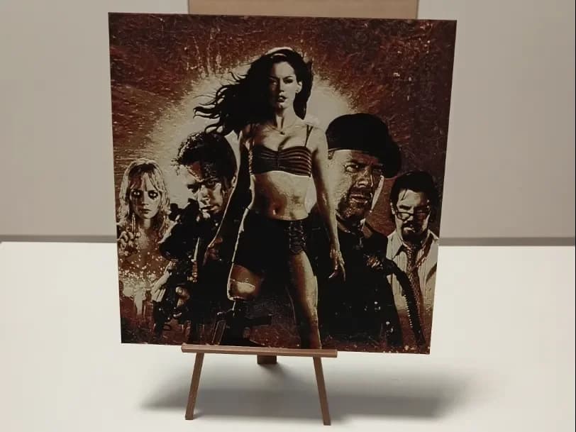 Planet Terror Hueforge by 3DNesy HueForge model: Planet Terror Hueforge by 3DNesy