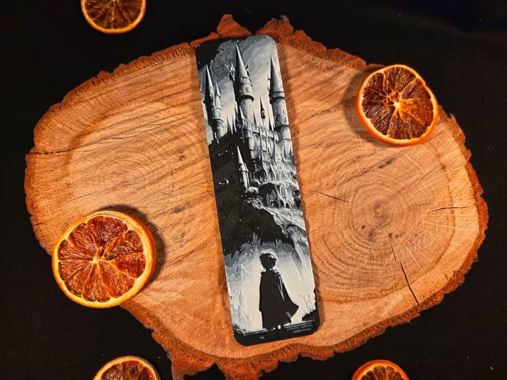 Little harry Potter hoghwarts - bookmark hueforge by EternalDesigns3D HueForge model: Little harry Potter hoghwarts - bookmark hueforge by EternalDesigns3D