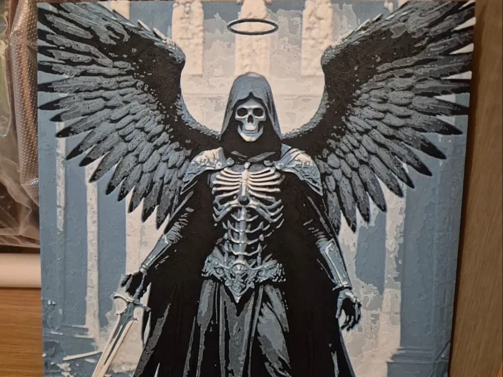 Angel of Death hueforge by Buntsta HueForge model: Angel of Death hueforge by Buntsta