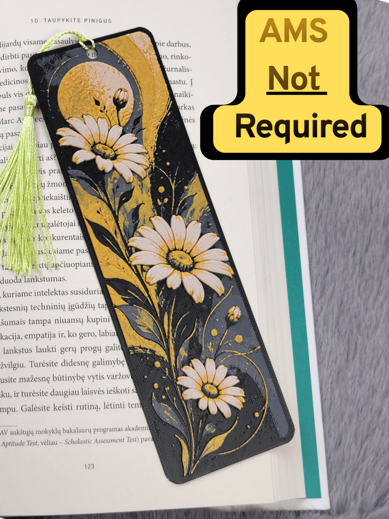 Golden Daisy Garden Bookmark Golden Daisy Garden Bookmark
