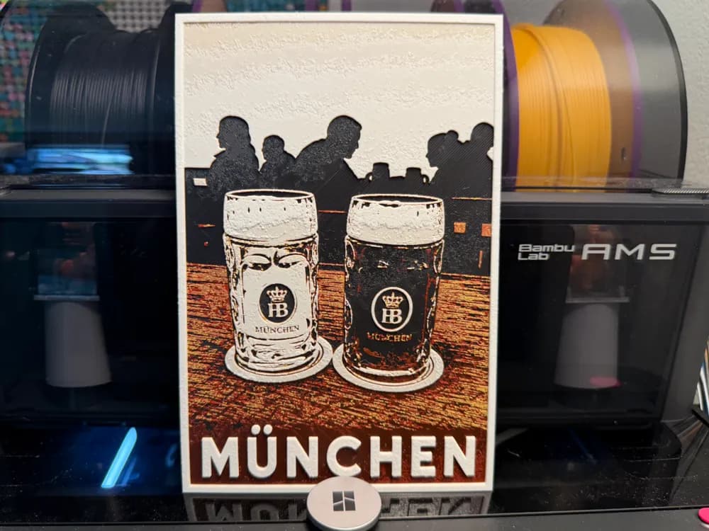 Hofbrauhaus Munich HueForge by liv_3d HueForge model: Hofbrauhaus Munich HueForge by liv_3d