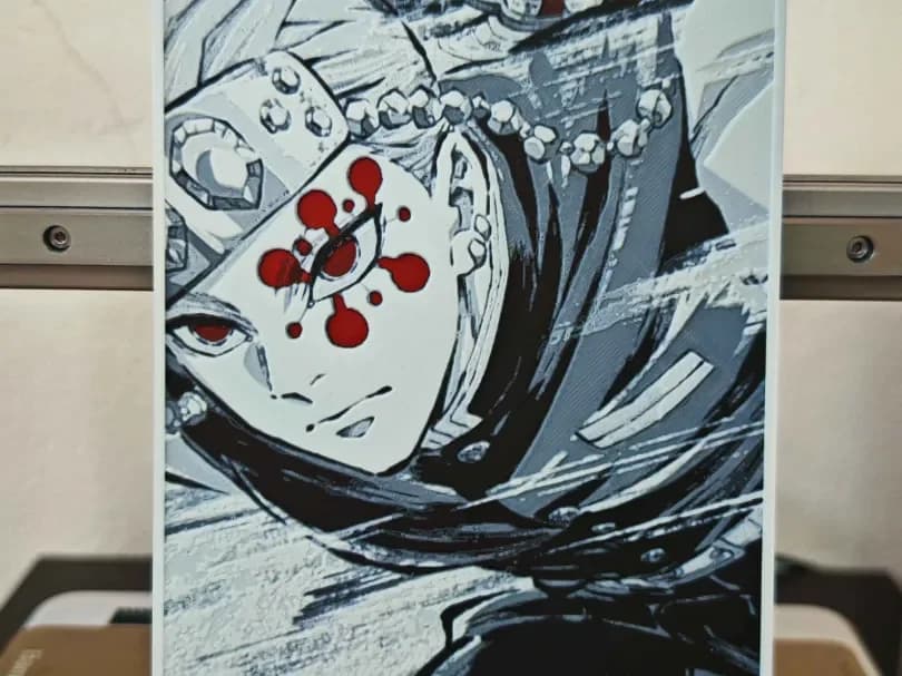 HueForge model: Demon Slayer - Uzui Tengen hueforge by bzz999