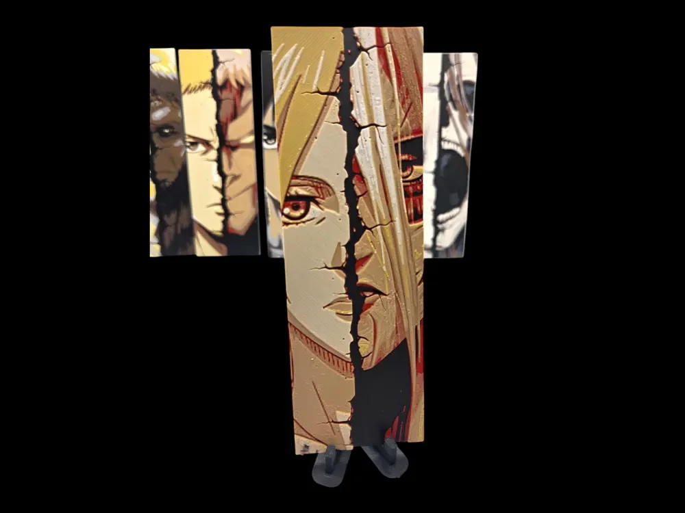 Attack on Titan 50x150mm Bookmark, Annie Attack on Titan 50x150mm Bookmark, Annie