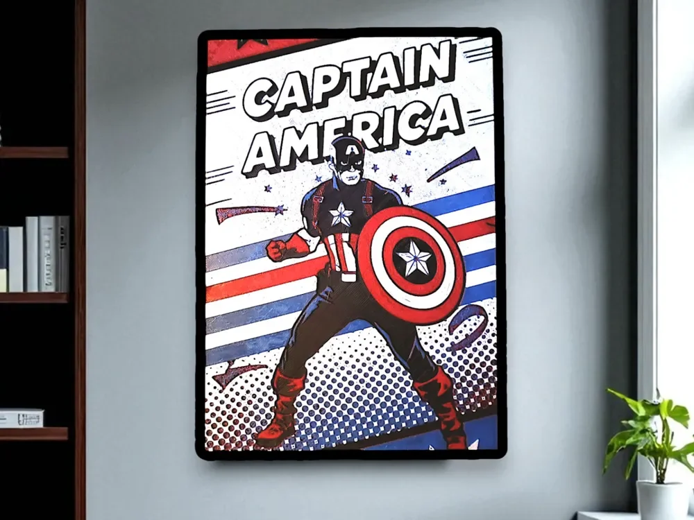 Hueforge Captain America Hueforge Captain America