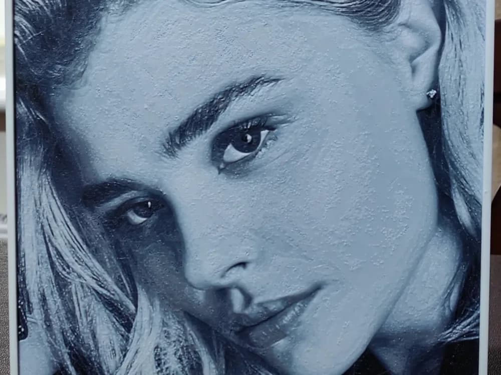 Chloe Grace Moretz Hueforge 4 Color by BoDad HueForge model: Chloe Grace Moretz Hueforge 4 Color by BoDad