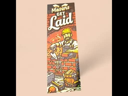 Masons Trademark 50mm x 150mm Bookmark