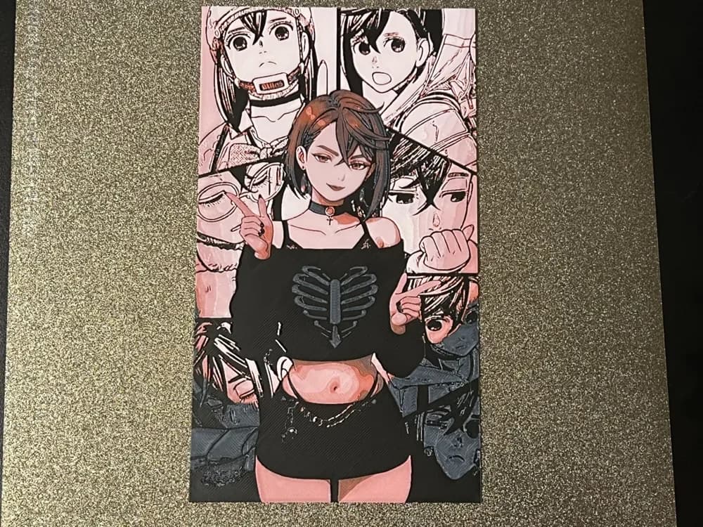 HueForge model: DanDaDan_Momo_02 by FantasyZ