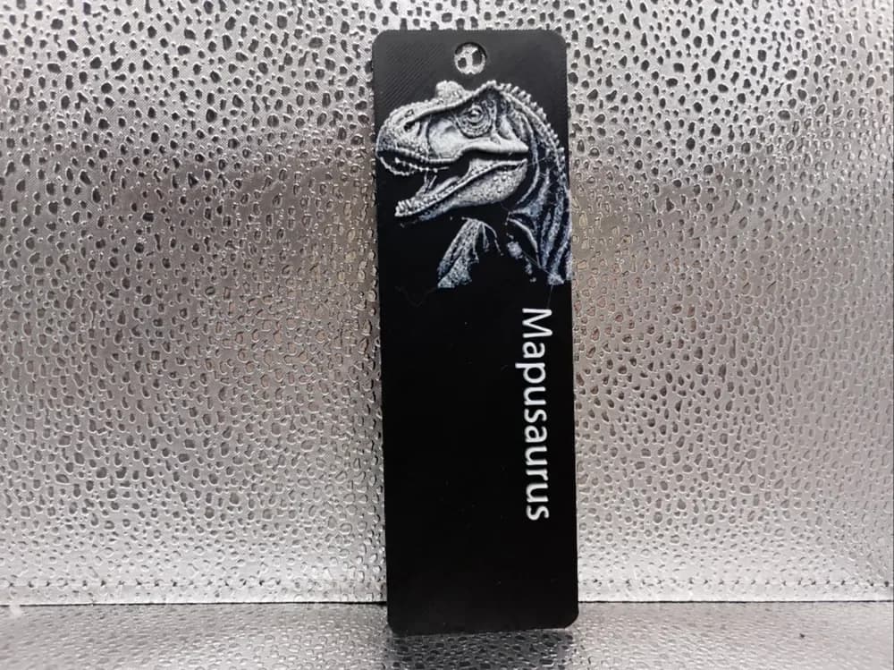 Mapusaurus Bookmark - Hueforge Mapusaurus Bookmark - Hueforge
