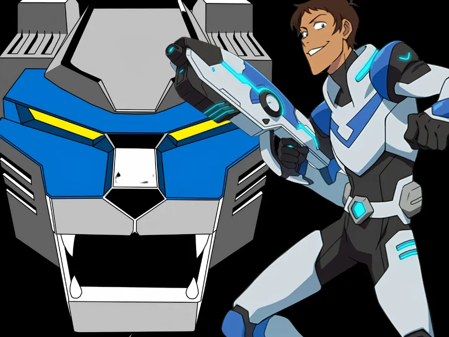 Voltron Blue Lion by Krave HueForge model: Voltron Blue Lion by Krave