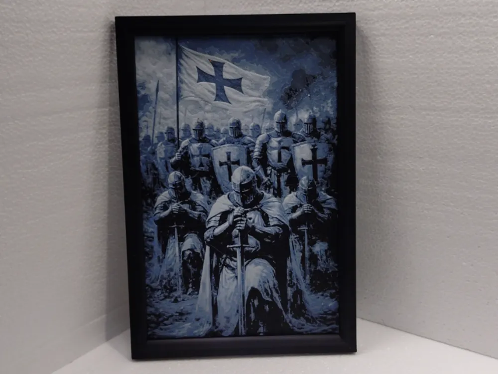 Crusader II by Asgar3D HueForge model: Crusader II by Asgar3D