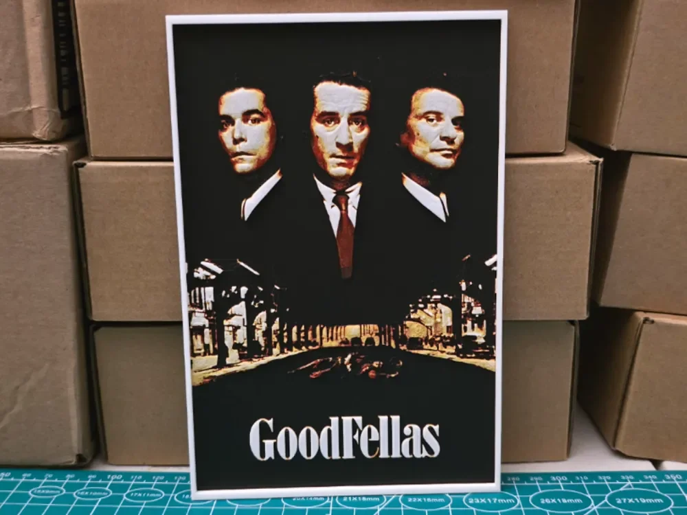 Goodfellas Movie Poster - Hueforge Art by Lumpy3D HueForge model: Goodfellas Movie Poster - Hueforge Art by Lumpy3D