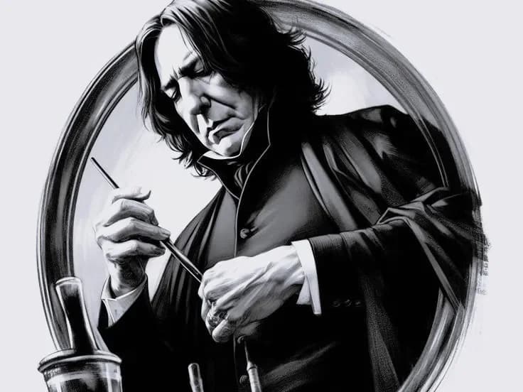 Severus Rogue Hueforge by leshowpatate HueForge model: Severus Rogue Hueforge by leshowpatate