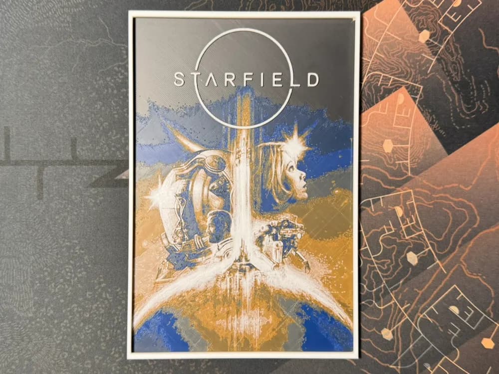 Starfield - HueForge by ZorPrime7 HueForge model: Starfield - HueForge by ZorPrime7
