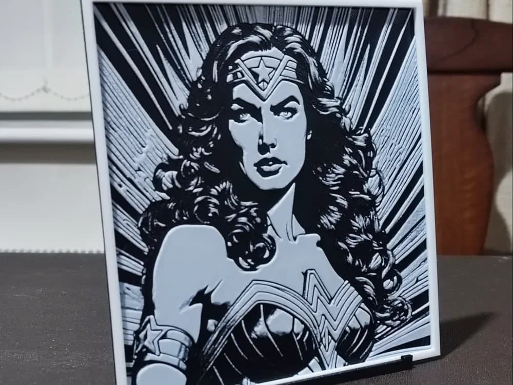 Wonder Woman HueForge 2 Color