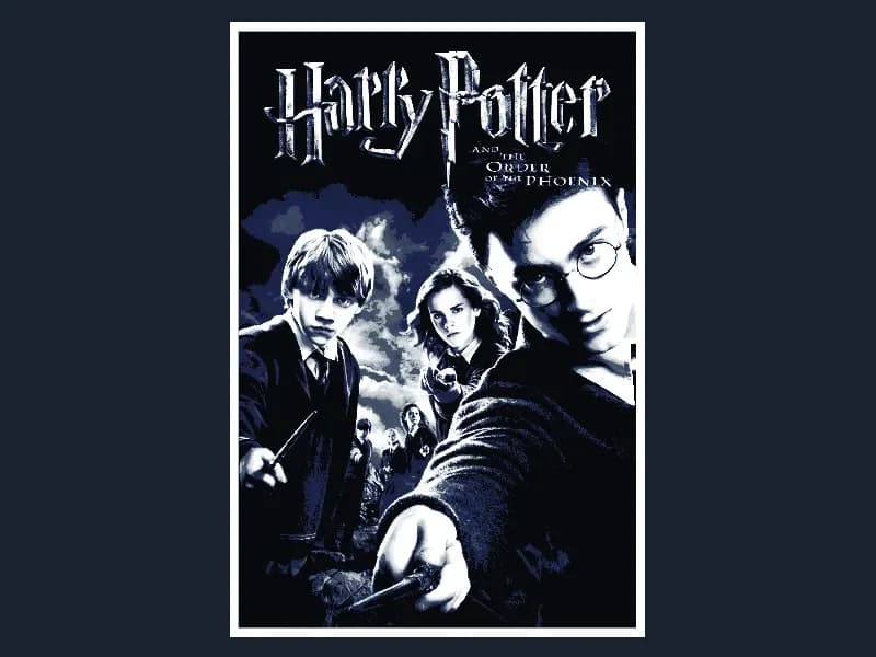 Harry Potter and the Order of the Phoenix by HugheCraft HueForge model: Harry Potter and the Order of the Phoenix by HugheCraft