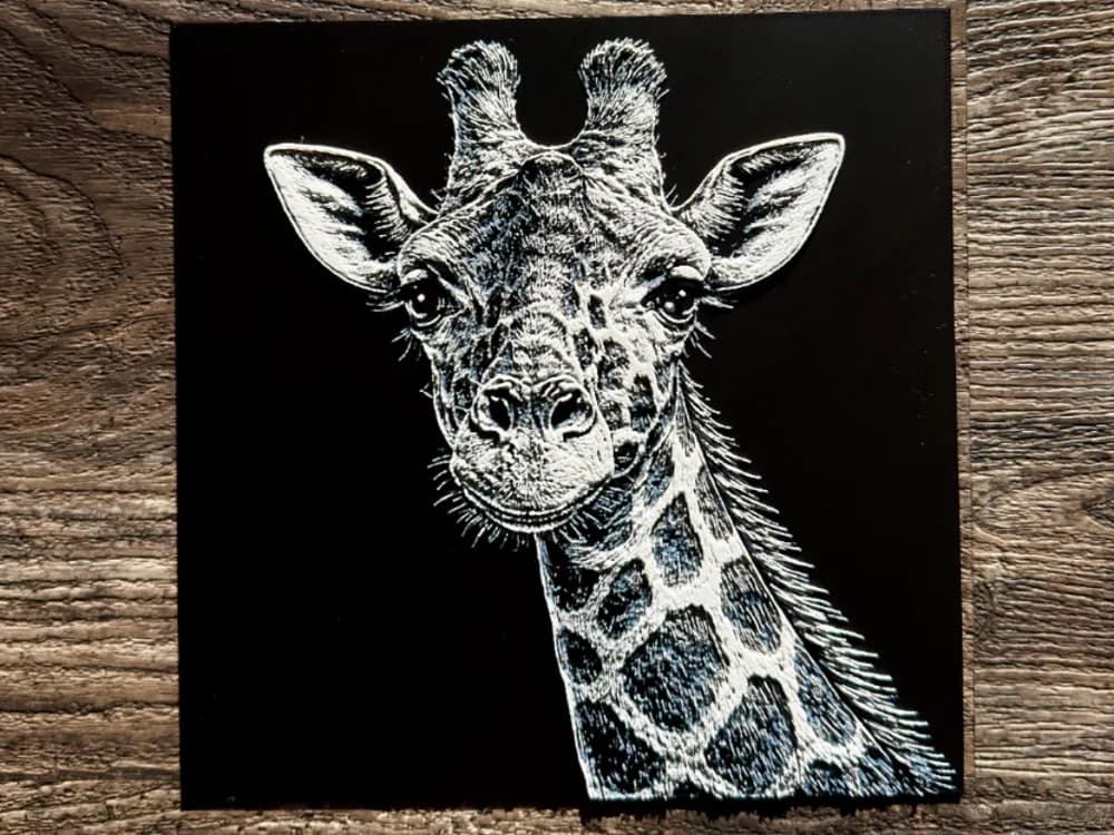 Giraffe Wildlife Series by novy HueForge model: Giraffe Wildlife Series by novy