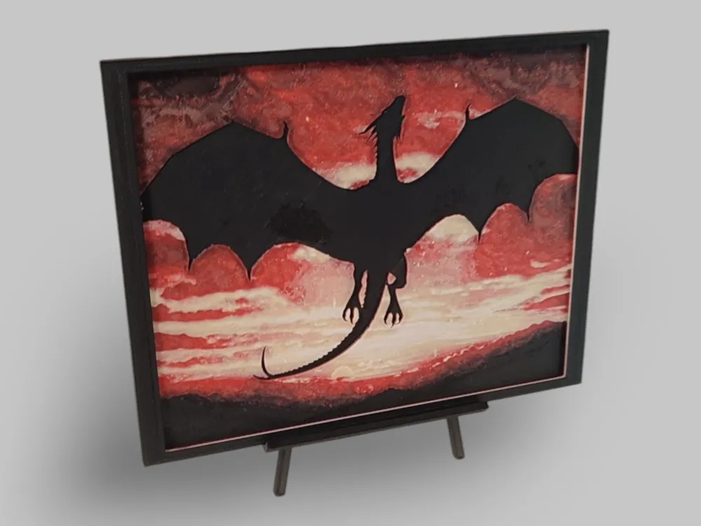 Dragon Hueforge by 3DNesy HueForge model: Dragon Hueforge by 3DNesy