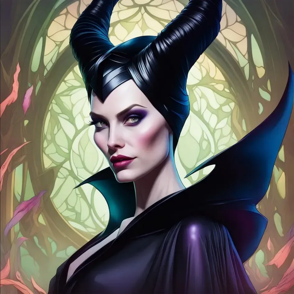 Maleficent Hueforge - Green by suaimondi HueForge model: Maleficent Hueforge - Green by suaimondi